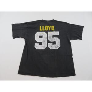 90s Pittsburgh Steelers Greg Lloyd T-shirt, Starter XL
